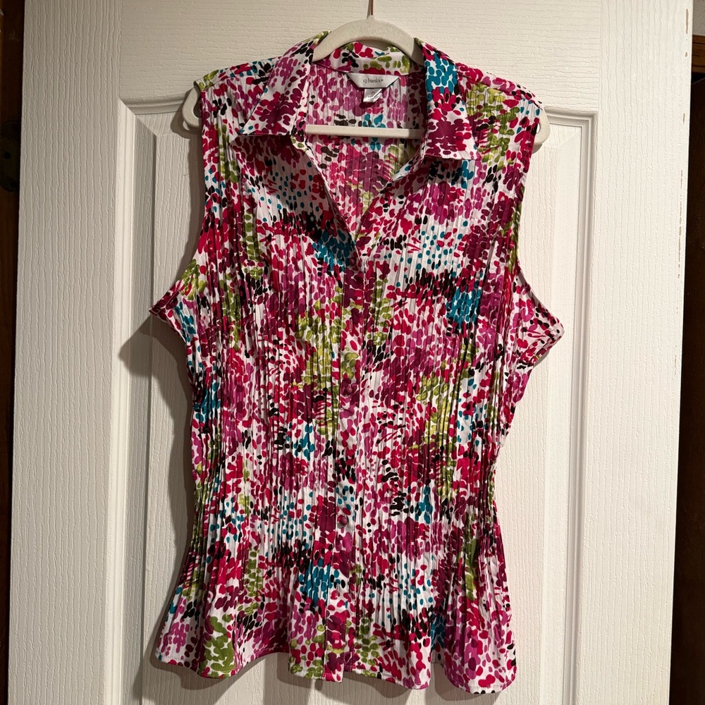 CJ Banks  Bright  Women Top 2X